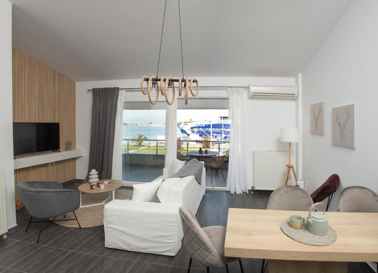 Ferienwohnung Sea View Keramotí Exterior foto