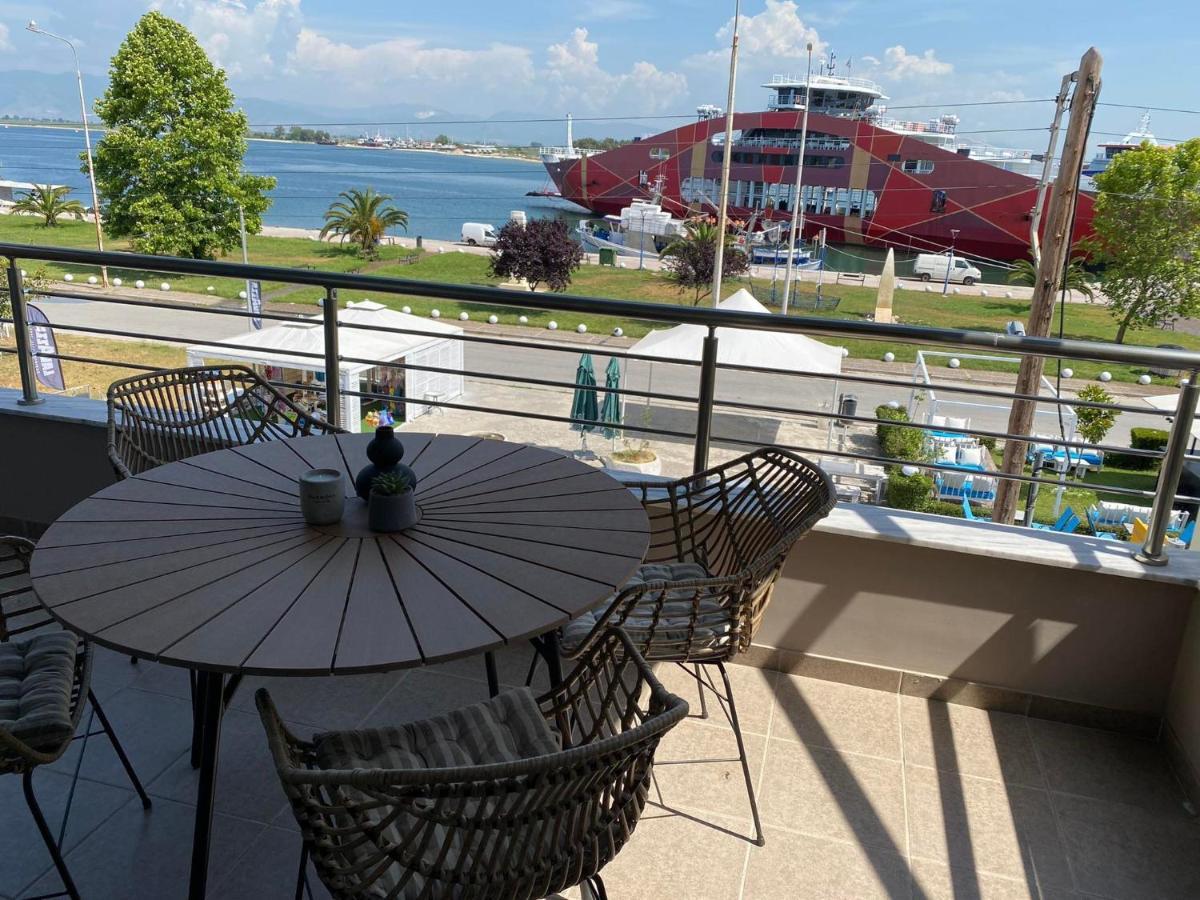 Ferienwohnung Sea View Keramotí Exterior foto